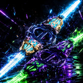 LED Double-Edged Light Sword