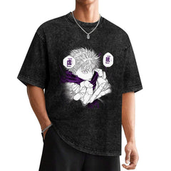 Jujutsu Kaisen Satoru Gojo Comic Bubble Vintage Oversized Unisex Tee