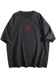 Demon Slayer Double‑Sided Print Vintage Washed Anime T‑Shirt