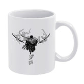 One Piece Zoro Three‑Sword Style Black Ink Art Ceramic Coffee Mug