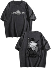 Jujutsu Kaisen Double‑Sided Print Vintage Washed Short‑Sleeve T‑Shirt