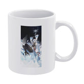Genshin Impact Ganyu Icy Crystal Vertical Art Ceramic Coffee Mug