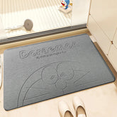 Genuine Doraemon Hard Diatom Mud Floor Mats Household Bathroom Non-Slip Mats Environmentally Friendly Strong Water-Absorbent Quick-Drying Foot Mats Ip Model