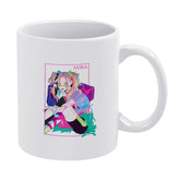Pop Hunt Witch Crew Neon Color Art Ceramic Coffee Mug