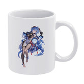 Genshin Impact Ganyu Full Character Portrait Ceramic Coffee Mug