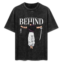 Jujutsu Kaisen Ryomen Sukuna Dual‑Sword Vintage Oversized Unisex Tee