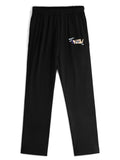 Demon Slayer Akaza Graphic‑Print Straight‑Leg Casual Sweatpants