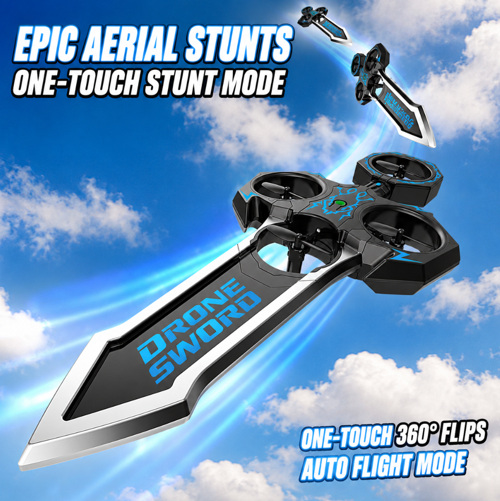 Yujian Flying Gesture Somatosensory Remote Control Smart Toy Magic Sword Flying Sword Black Technology Aircraft Rechargeable