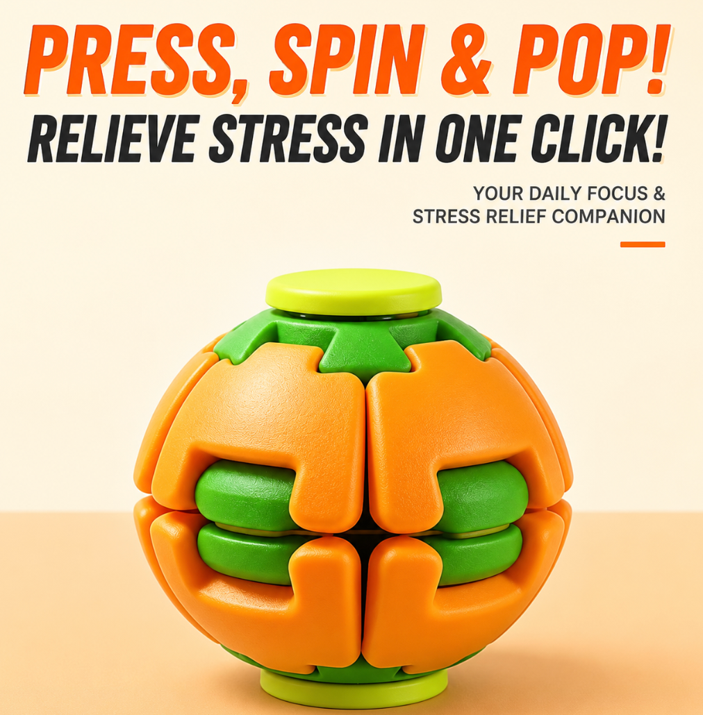 3D Printing Press Rotating Top 3D Printing Toys Halloween Ghost Festival Stress Relief Toys Ornaments Creative Products