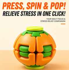 3D Printing Press Rotating Top 3D Printing Toys Halloween Ghost Festival Stress Relief Toys Ornaments Creative Products