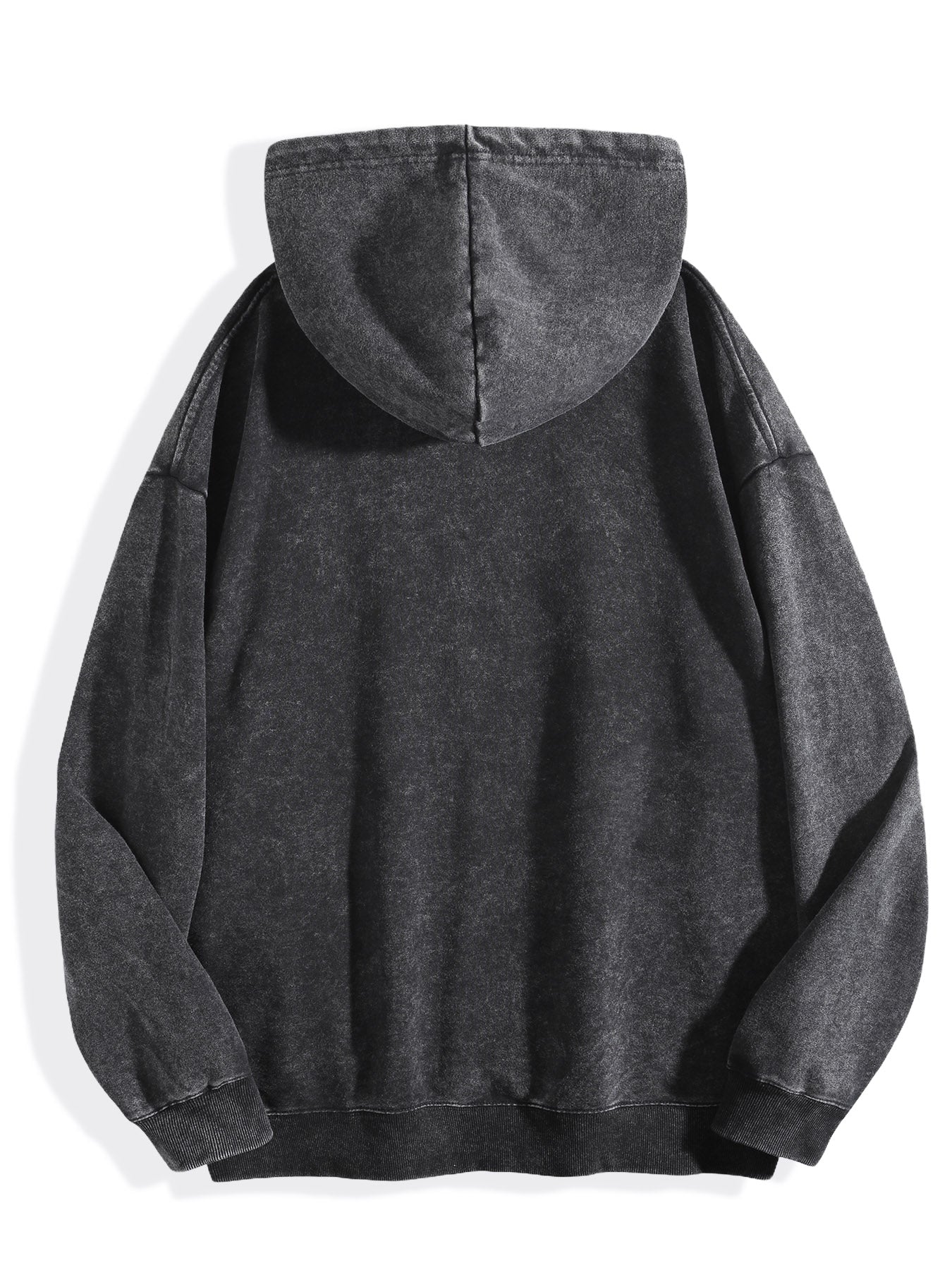 Attack On Titan Eren Circular Vintage Wash Oversized Hoodie