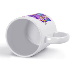 Pop Hunt Witch Squad Rumi Chibi Four‑Panel 11oz Anime Ceramic Mug