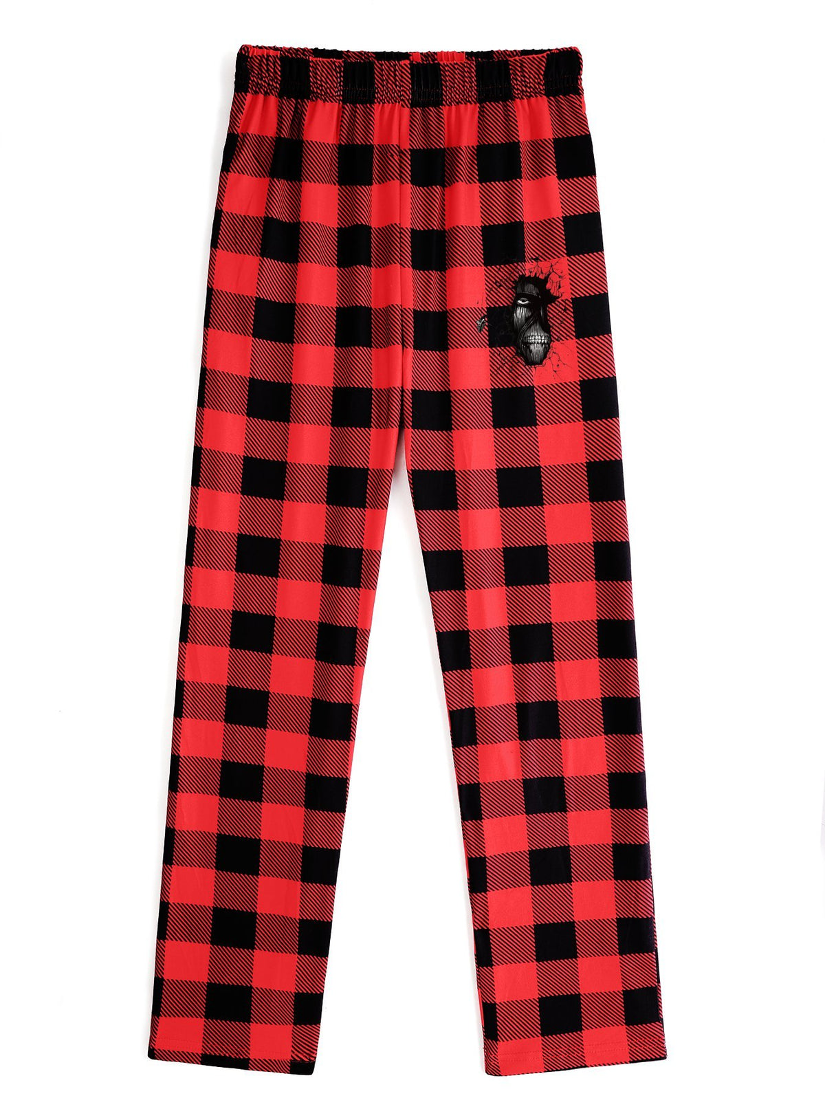 Attack On Titan Character Mini‑Print Straight‑Leg Sweatpants