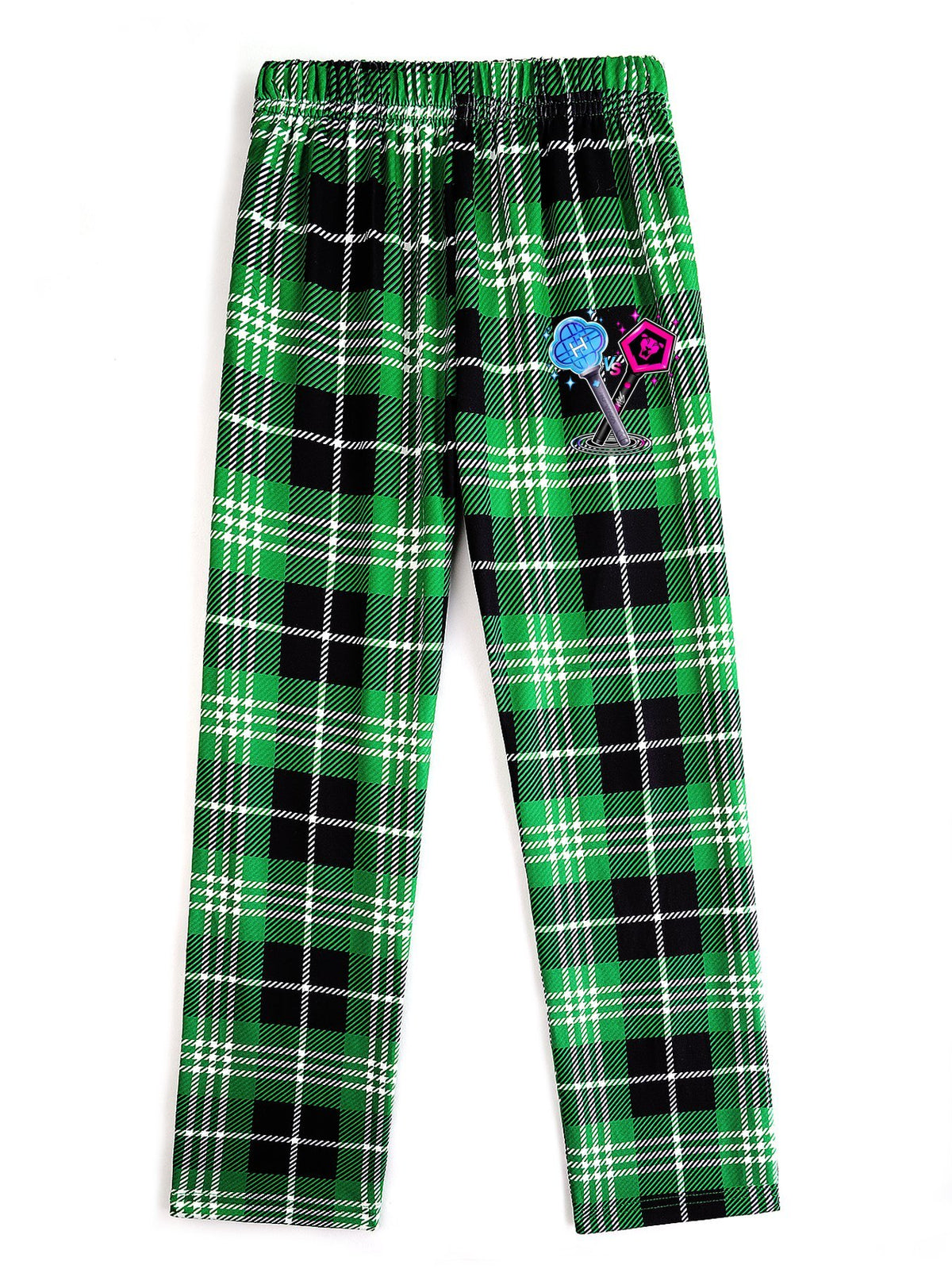 Pop Huntress Squad Dual‑Color Lollipop Straight‑Leg Sweatpants