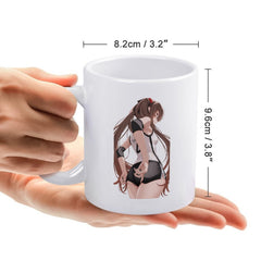Genshin Impact Hu Tao Full Character Art Ceramic Coffee Mug