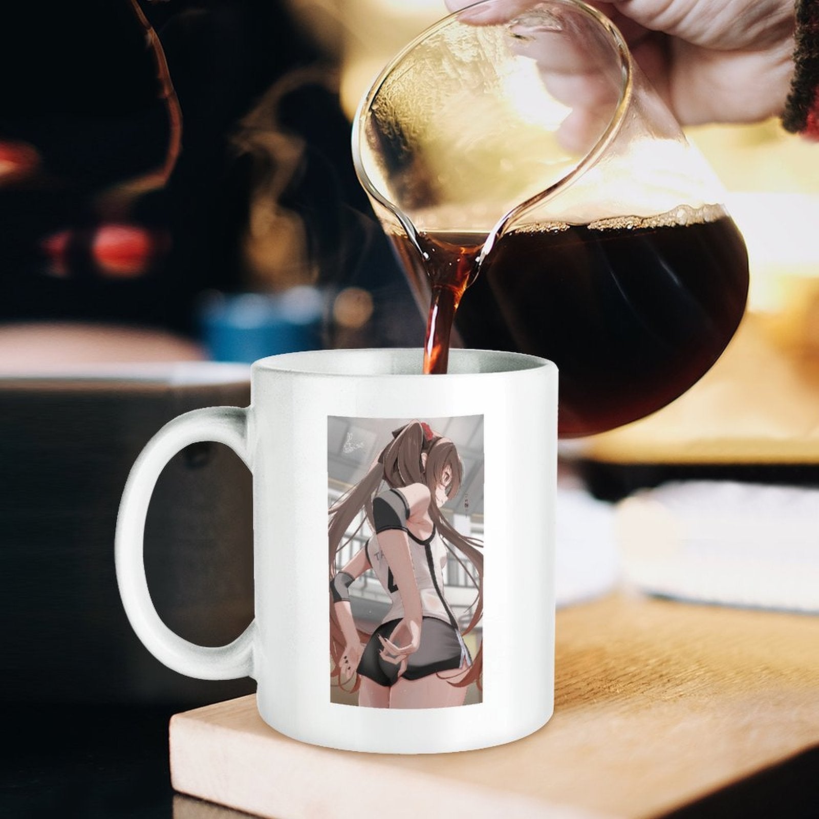 Genshin Impact Hu Tao Wangsheng Funeral Parlor Ceramic Coffee Mug