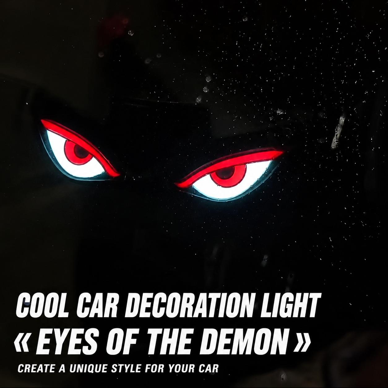 Demon Eyes LED Car Decoration Light