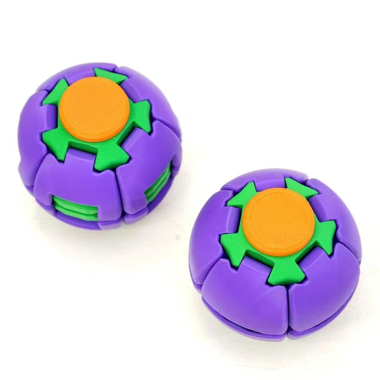 3D Printing Press Rotating Top 3D Printing Toys Halloween Ghost Festival Stress Relief Toys Ornaments Creative Products