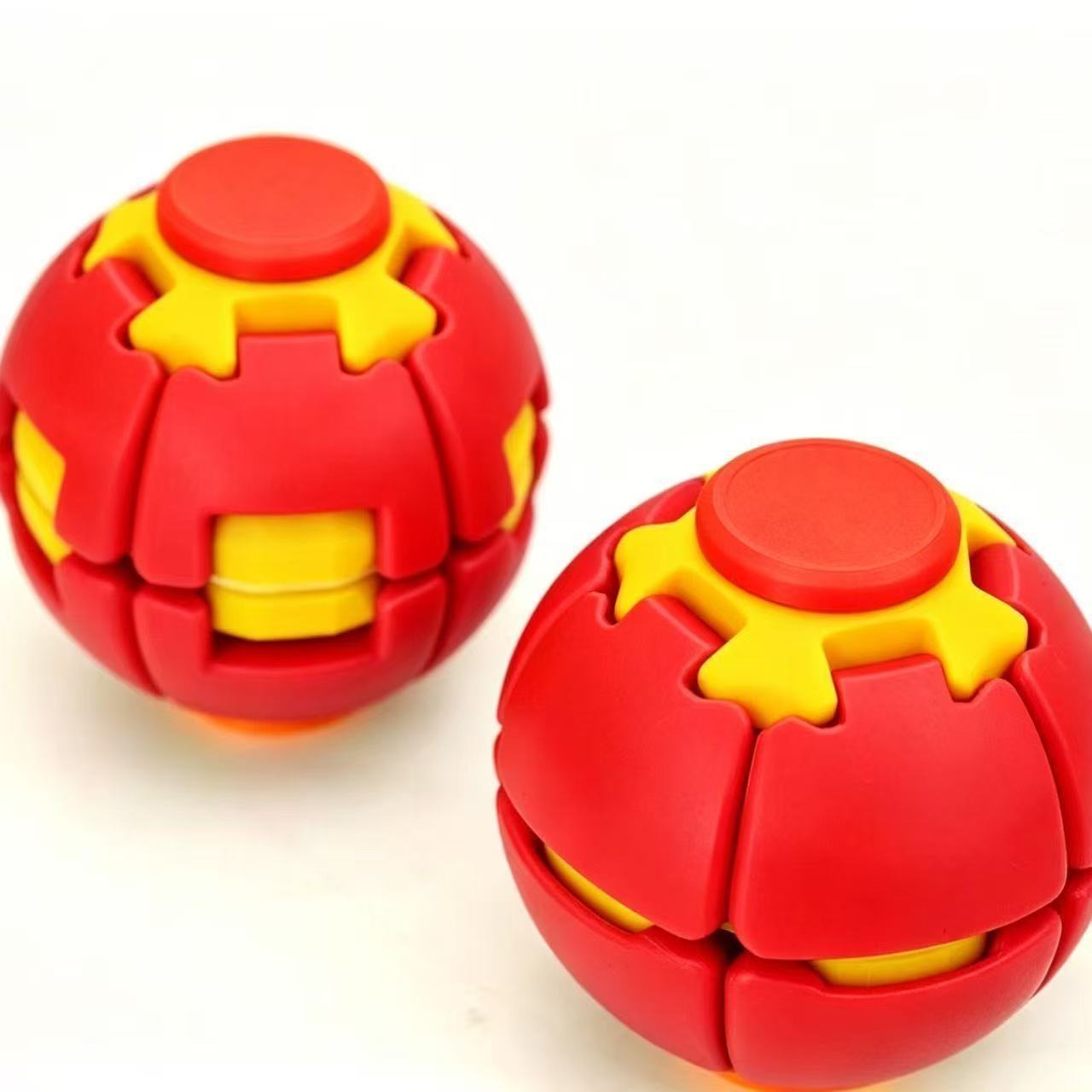 3D Printing Press Rotating Top 3D Printing Toys Halloween Ghost Festival Stress Relief Toys Ornaments Creative Products