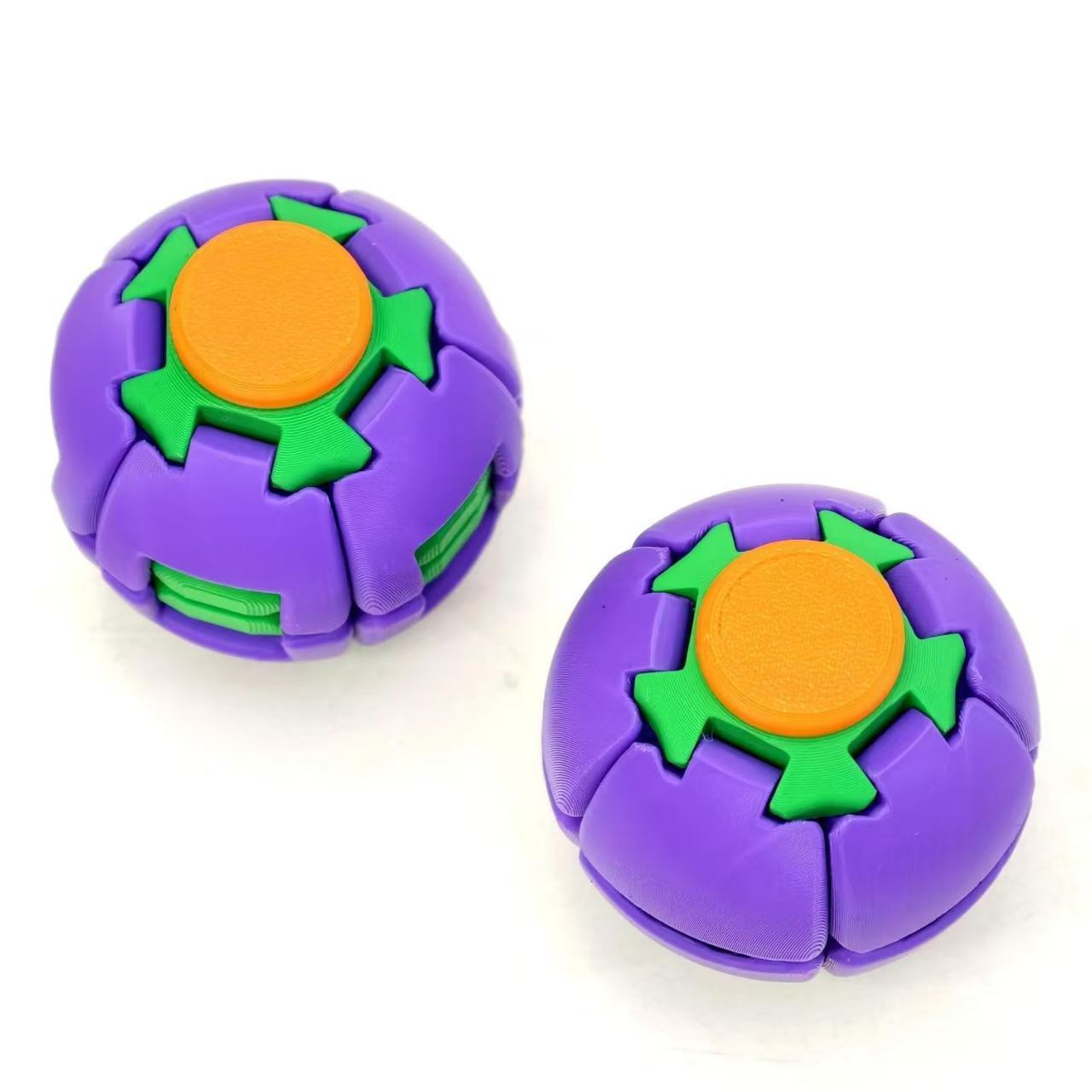 3D Printing Press Rotating Top 3D Printing Toys Halloween Ghost Festival Stress Relief Toys Ornaments Creative Products