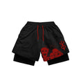 Skulls Black Performance Shorts