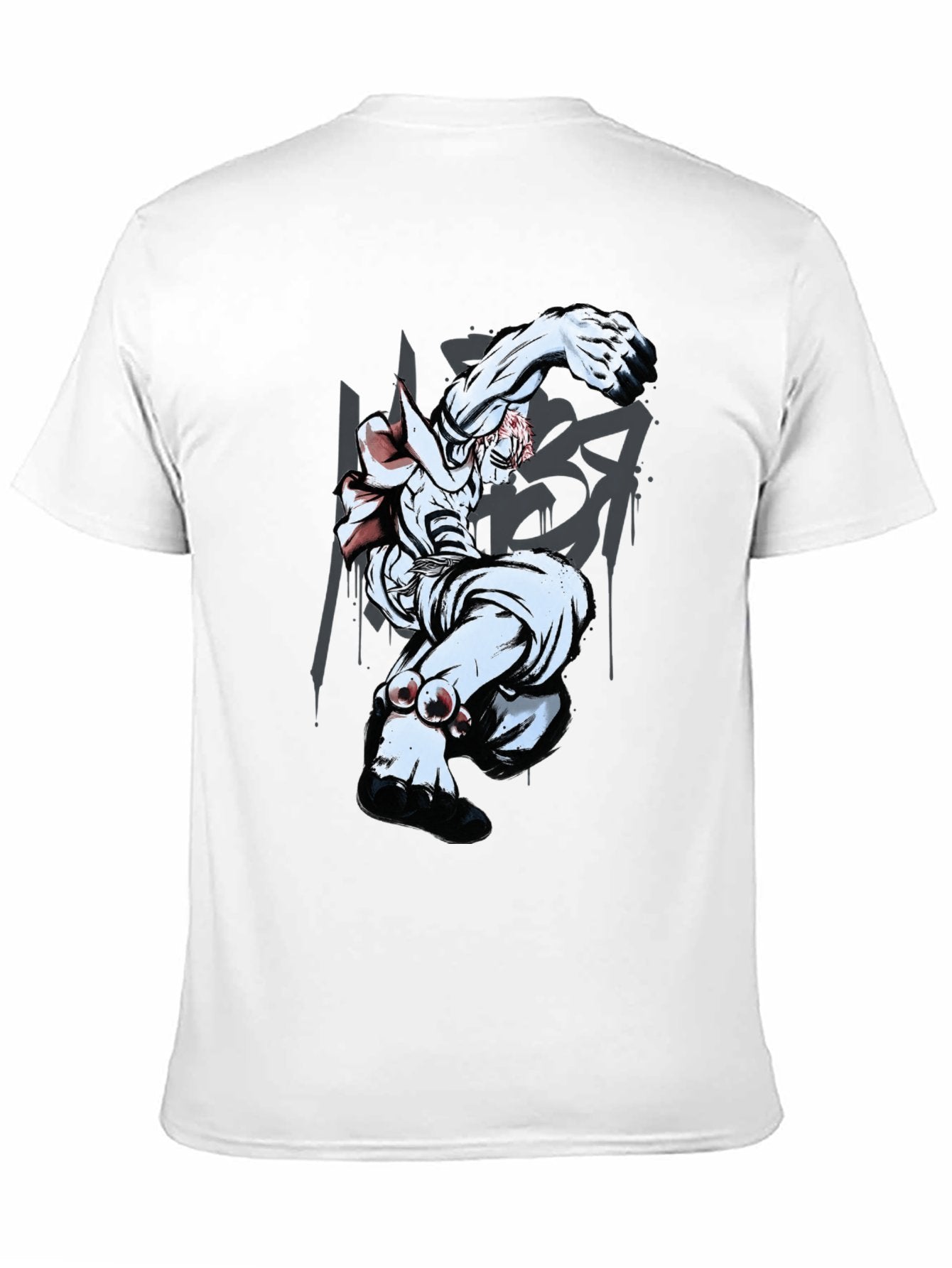 Demon Slayer Akaza Double‑Sided Graphic Anime T‑Shirt
