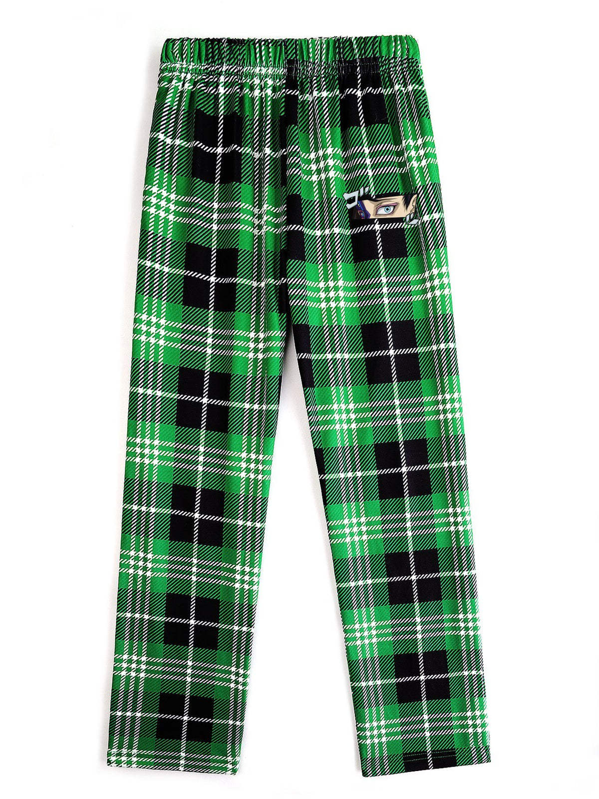 Demon Slayer Akaza Graphic‑Print Straight‑Leg Casual Sweatpants