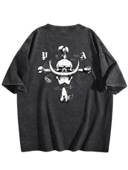 One Piece Whitebeard Printed Washed Short‑Sleeve T‑Shirt