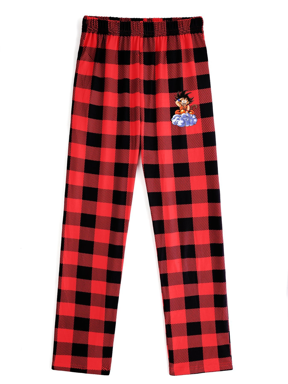 Dragon Ball Cute Chibi Goku Mini‑Print Straight‑Leg Sweatpants