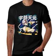 Demon Slayer Tengen Uzui Battle Pose Graphic Men Tee
