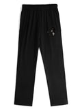 Attack On Titan Character Mini‑Print Straight‑Leg Sweatpants