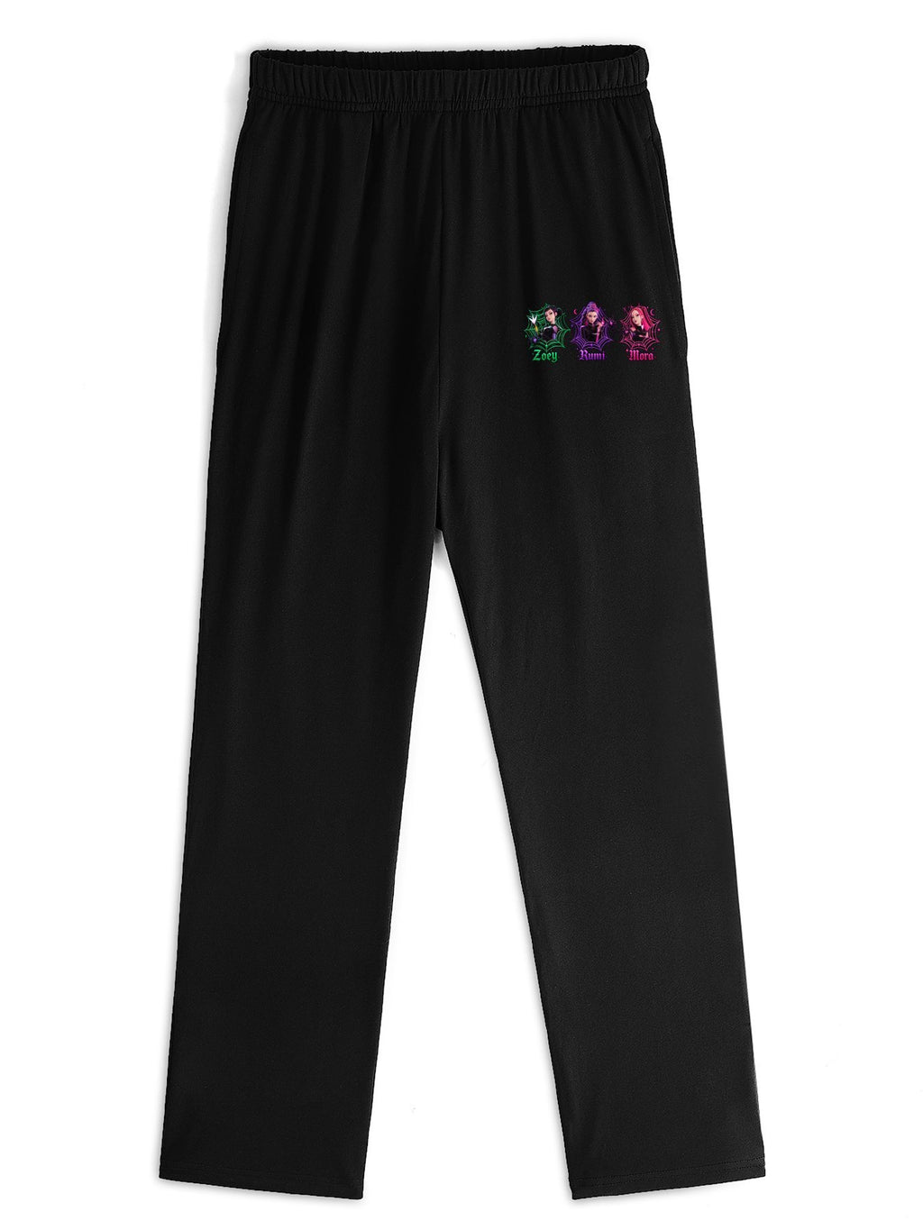 Pop Huntress Squad 3‑Color Chibi Character Sweatpants