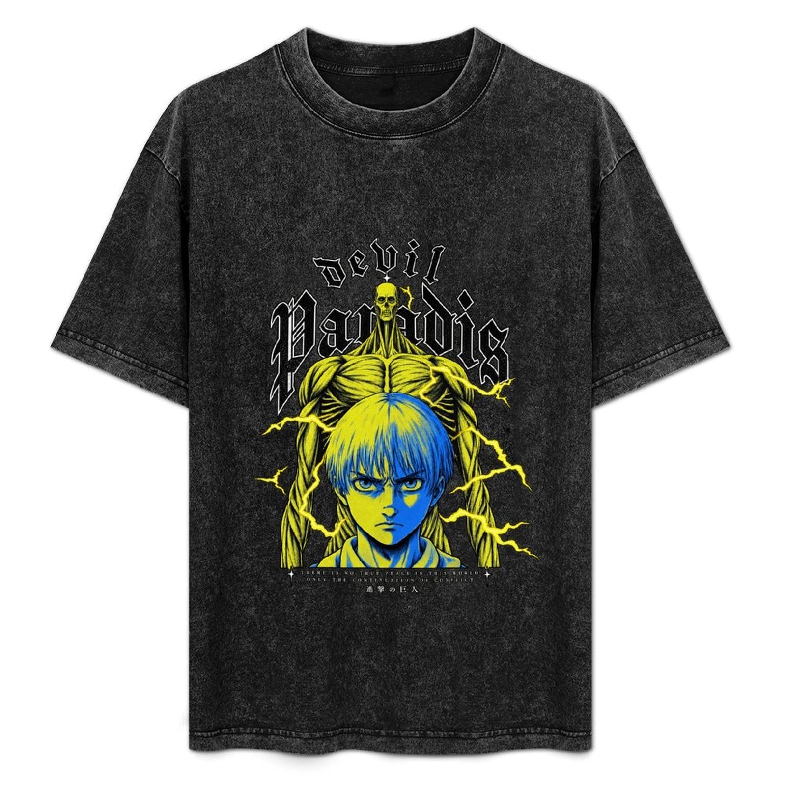 Attack On Titan Armin Colossal Titan Oversized Washed Men Tee