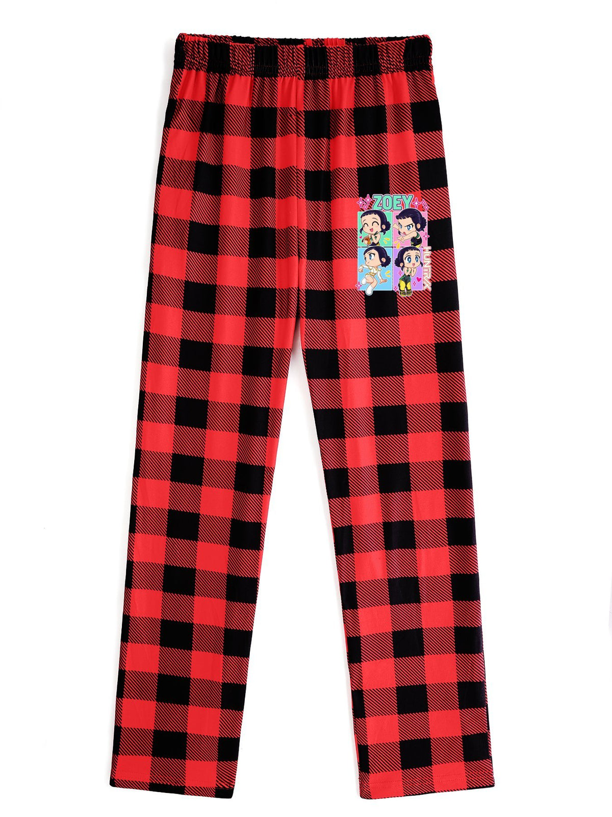 Pop Huntress Squad Multi‑Character Print Casual Sweatpants