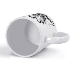Dragon Ball Goku Rough Sketch Roaring Graphic Ceramic Coffee Mug
