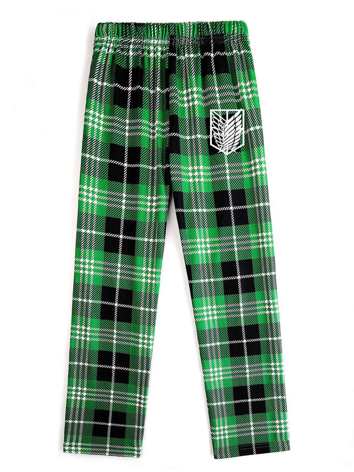 Attack On Titan Survey Corps Emblem Straight‑Leg Lounge Sweatpants