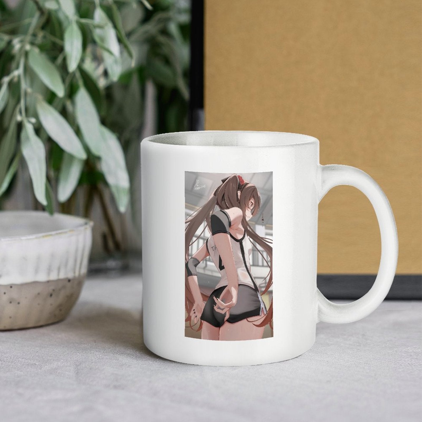 Genshin Impact Hu Tao Wangsheng Funeral Parlor Ceramic Coffee Mug