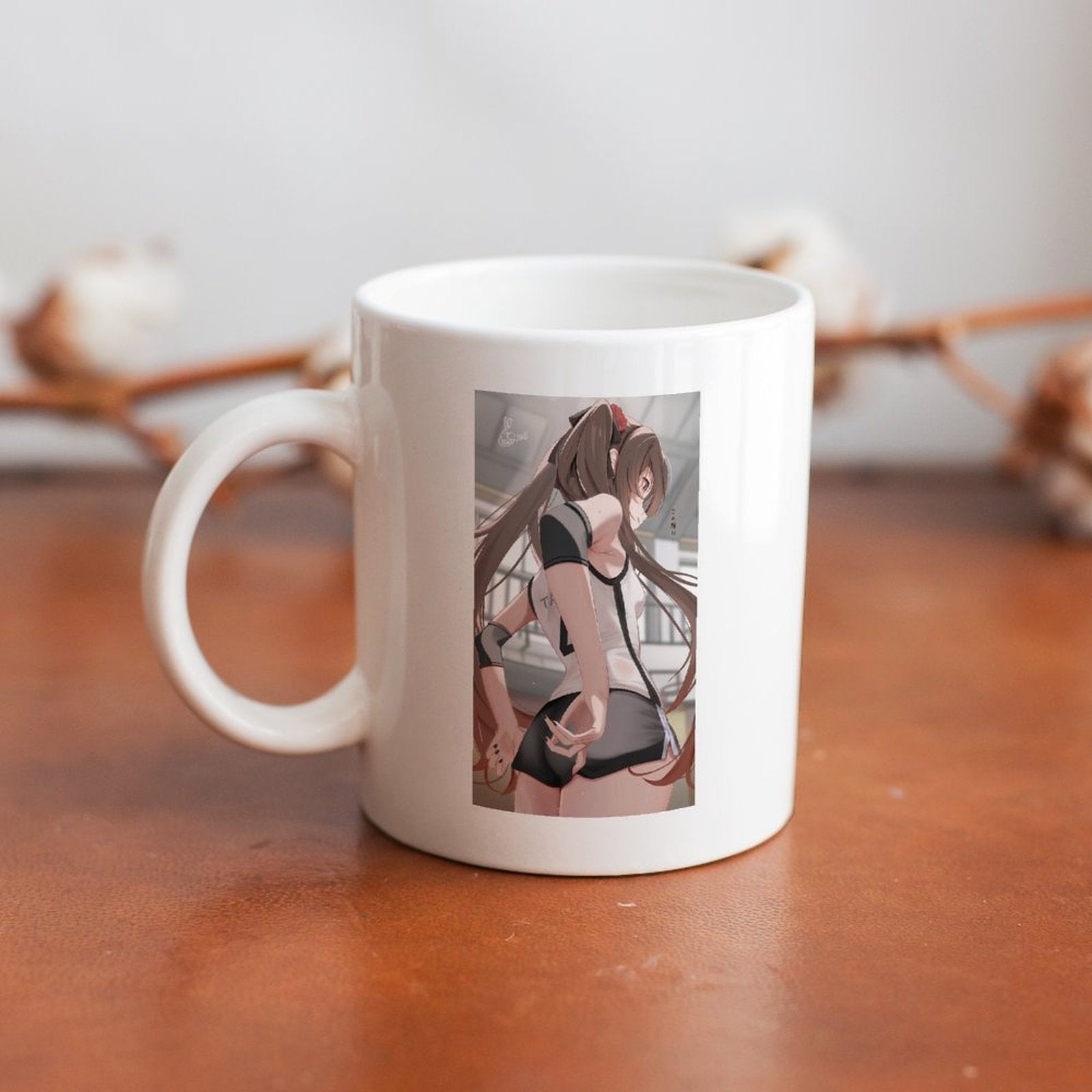 Genshin Impact Hu Tao Wangsheng Funeral Parlor Ceramic Coffee Mug