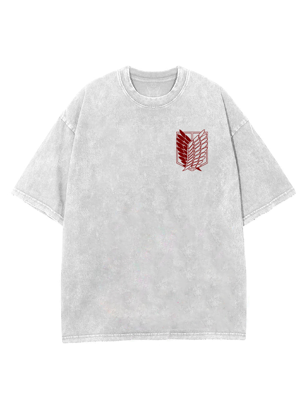 2-SIDED WINGS OF FREEDOM VINTAGE OVERSIZE TEE
