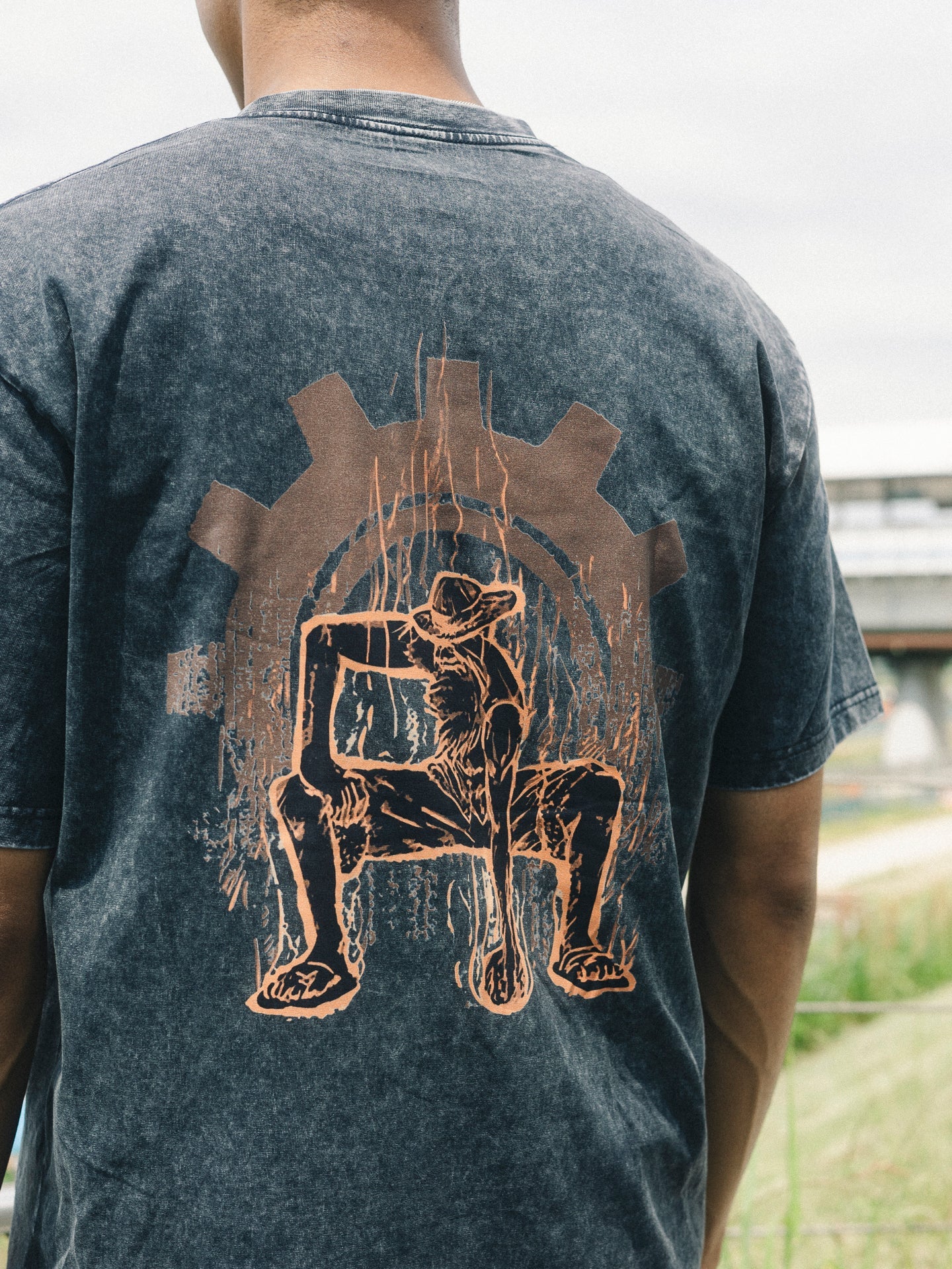 STRAW HAT VINTAGE OVERSIZE TEE