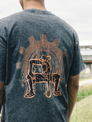 STRAW HAT VINTAGE OVERSIZE TEE