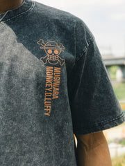STRAW HAT VINTAGE OVERSIZE TEE
