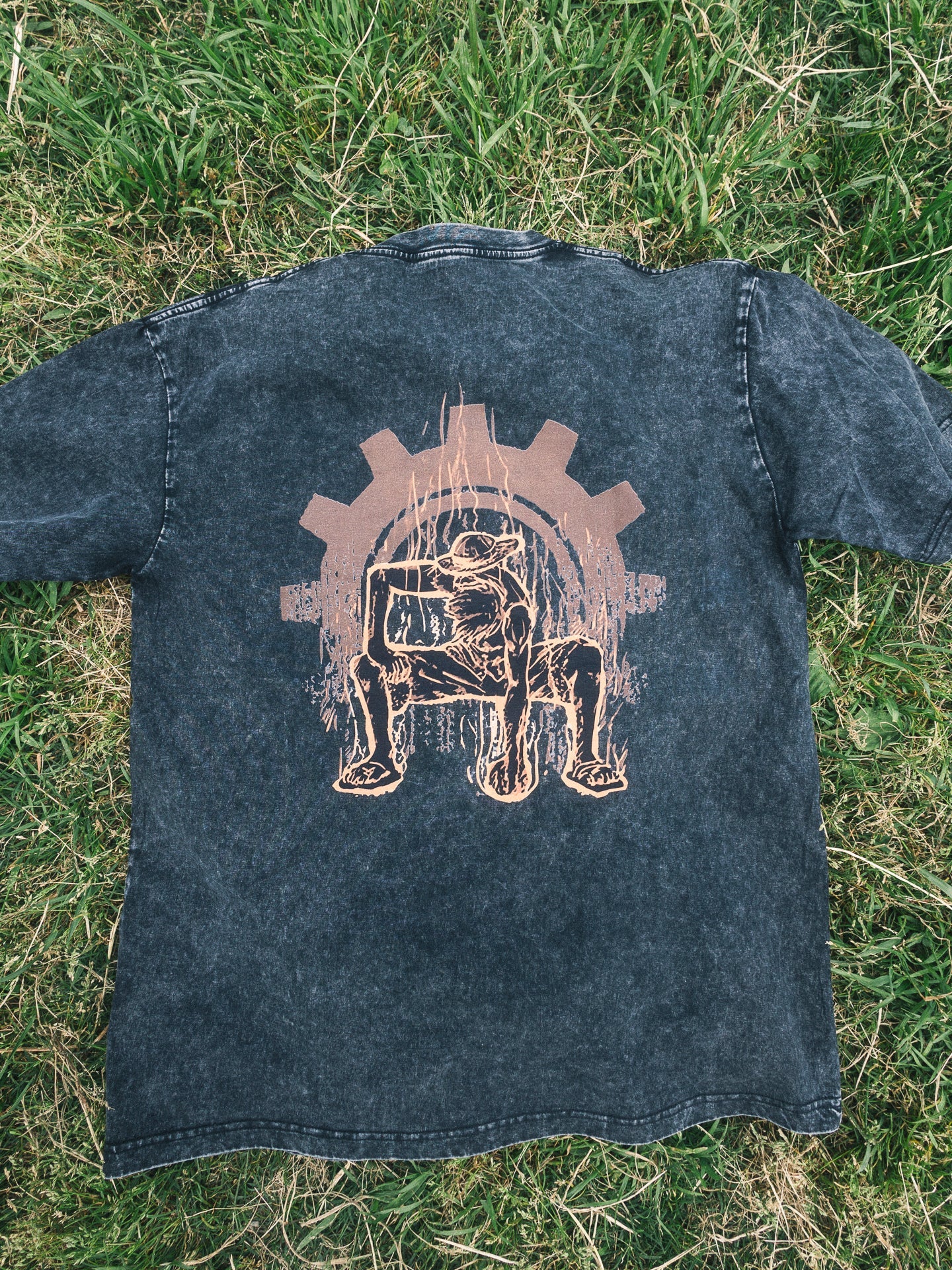 STRAW HAT VINTAGE OVERSIZE TEE