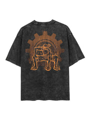 STRAW HAT VINTAGE OVERSIZE TEE